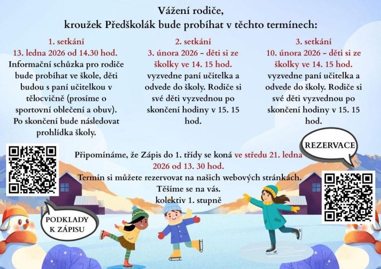 Zápis ZŠ Vémyslice