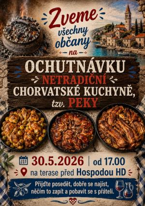 ochutnávka pokrmů 